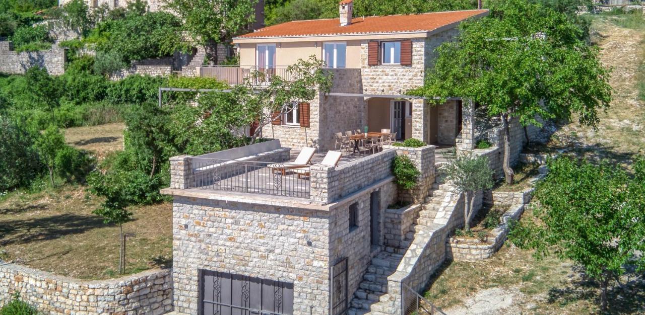 Old stone villa Vrba Sveti Stefan Esterno foto